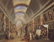 ROBERT, Hubert Design for the Grande Galerie in the Louvre oil painting on canvas